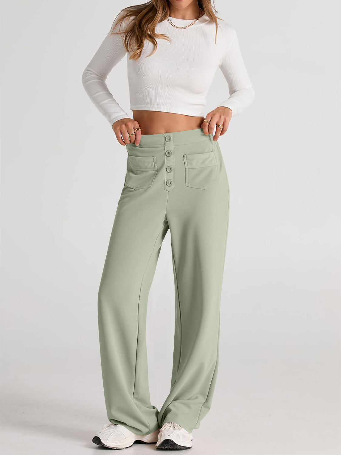 Cristien | High-Waisted Trouser with Pockets