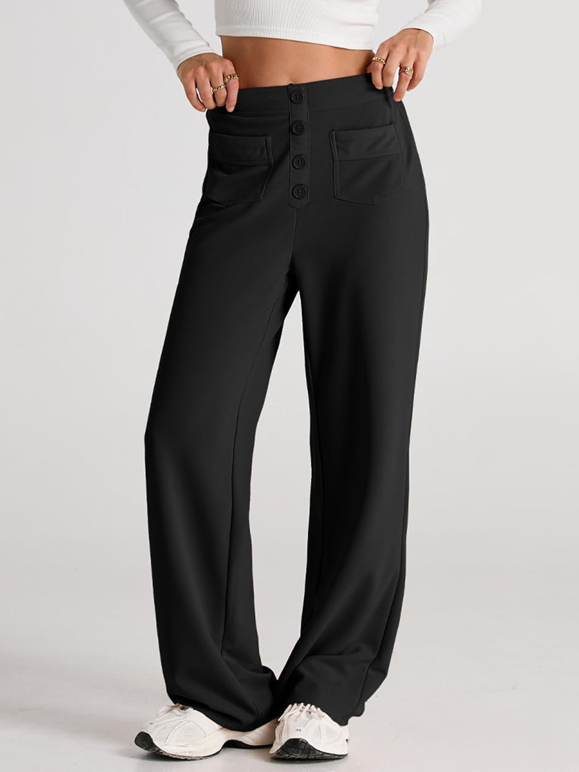 Cristien | High-Waisted Trouser with Pockets