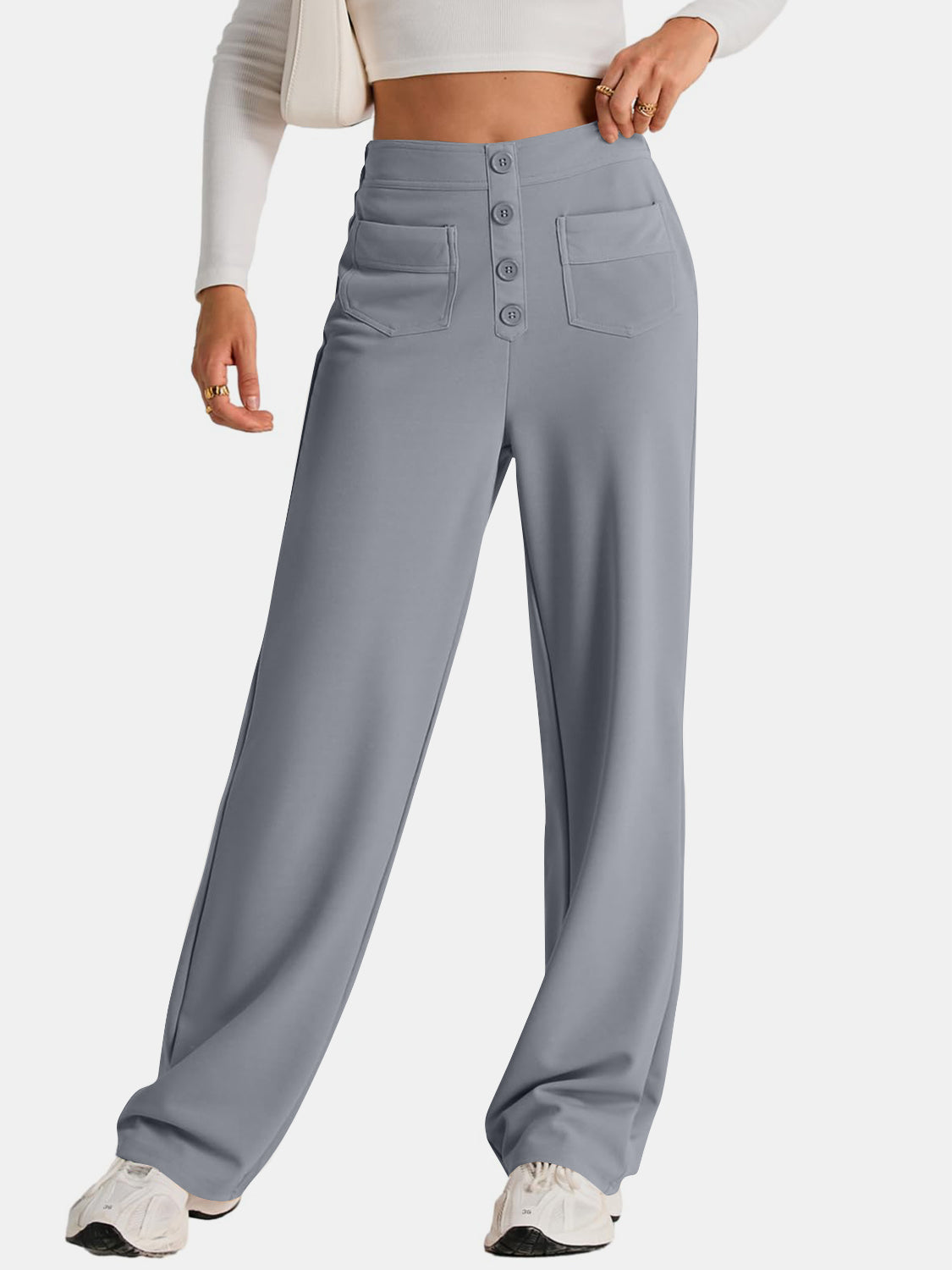 Cristien | High-Waisted Trouser with Pockets