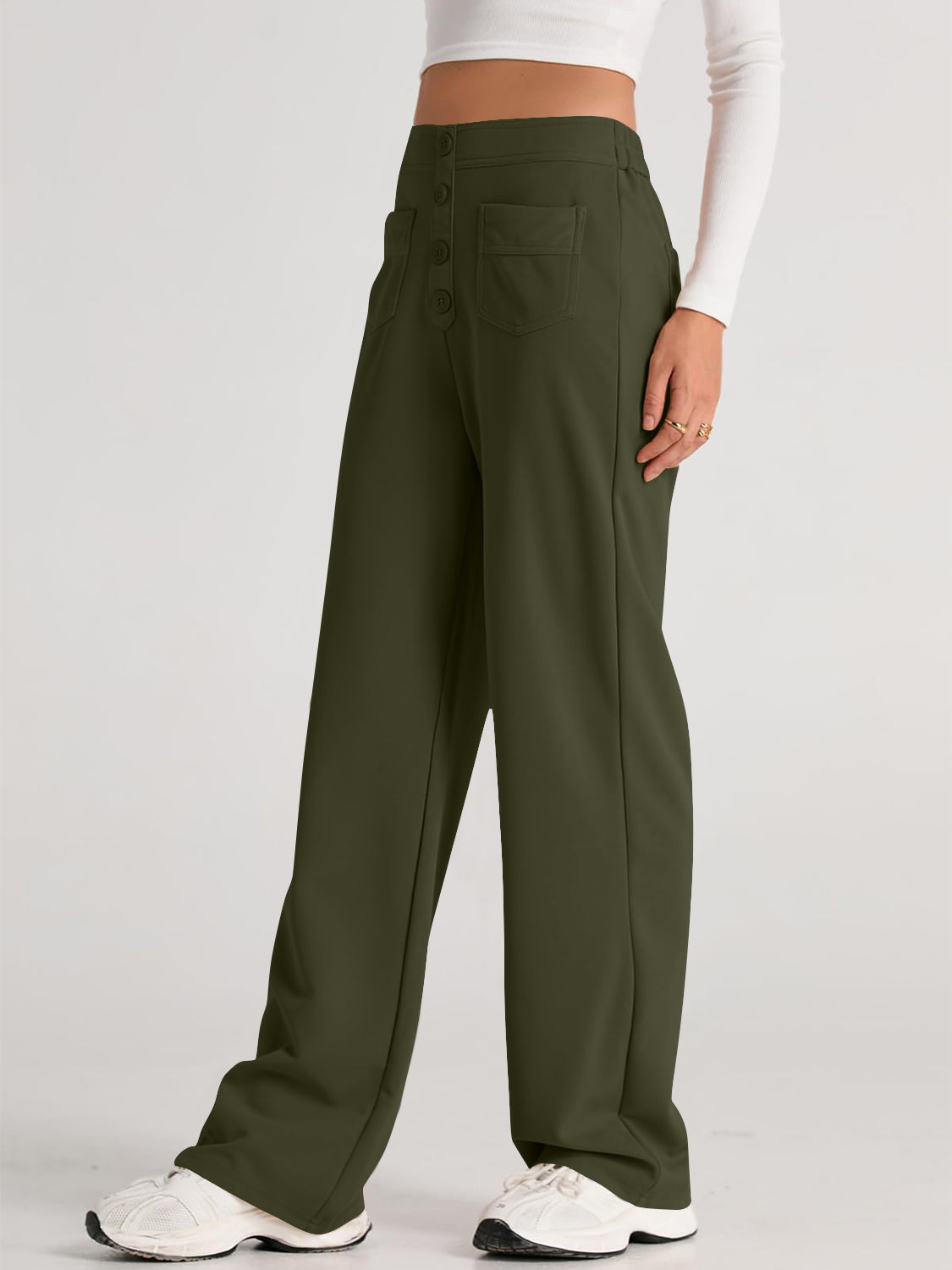 Cristien | High-Waisted Trouser with Pockets