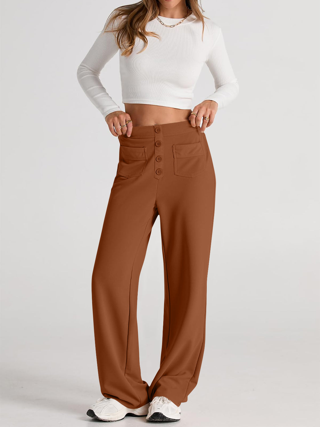 Cristien | High-Waisted Trouser with Pockets