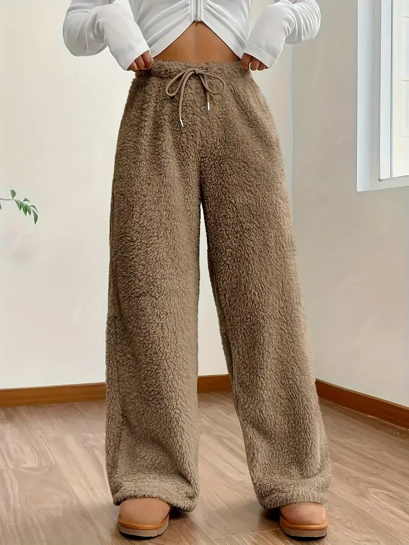 Gina | Cozy Teddy Trousers