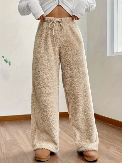 Gina | Cozy Teddy Trousers