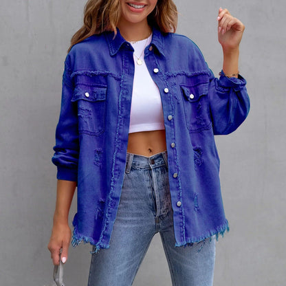 Elene | Casual Denim Coat Style